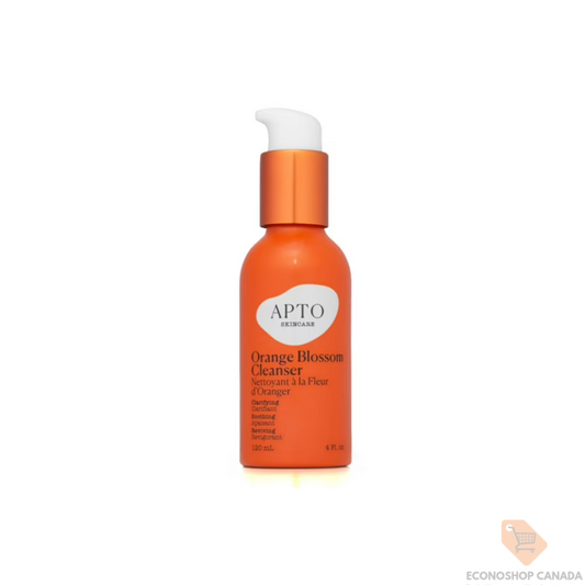 APTO Skincare Orange Blossom Cleanser with Grapeseed Oil, Vegan & Cruelty-Free