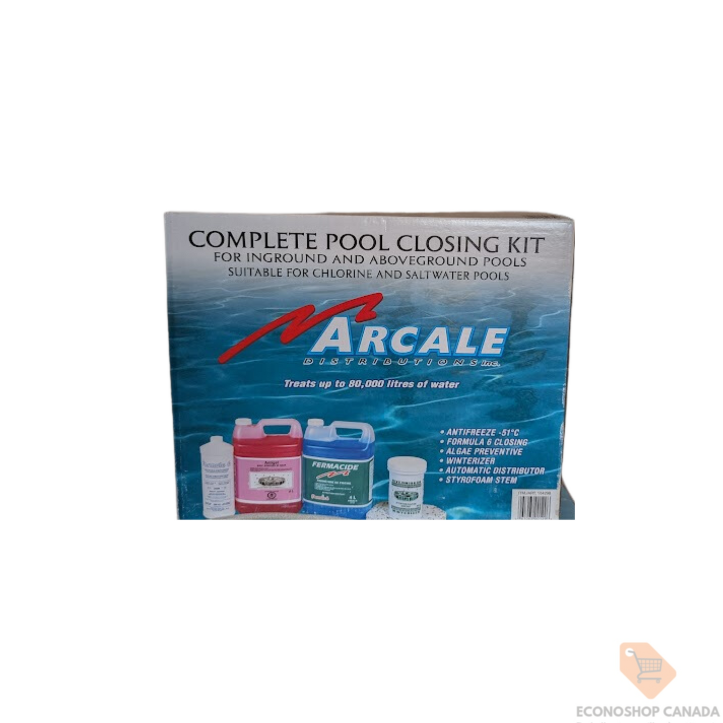 ARCALE POOL CLOSING KIT