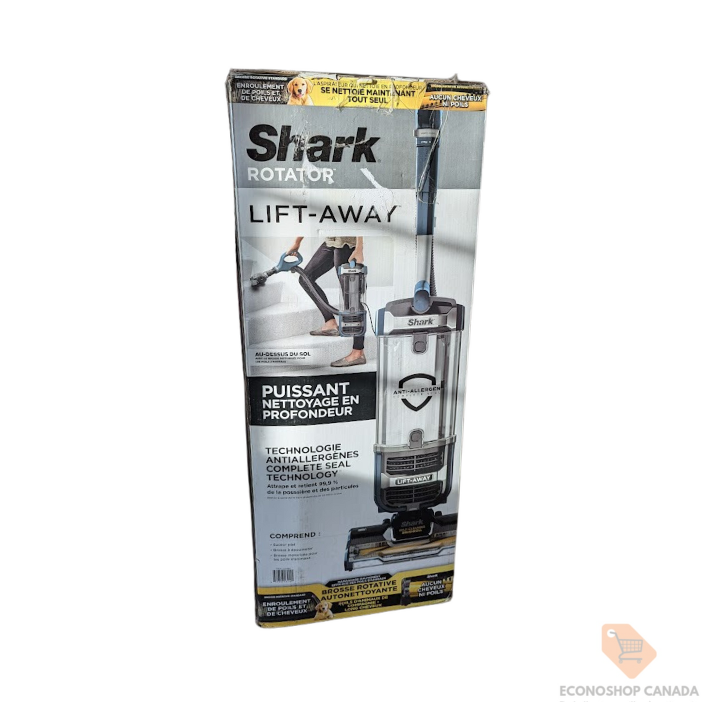 Shark NV380C Navigator Lift-Away Deluxe Upright Vacuum with Large Dust Cup