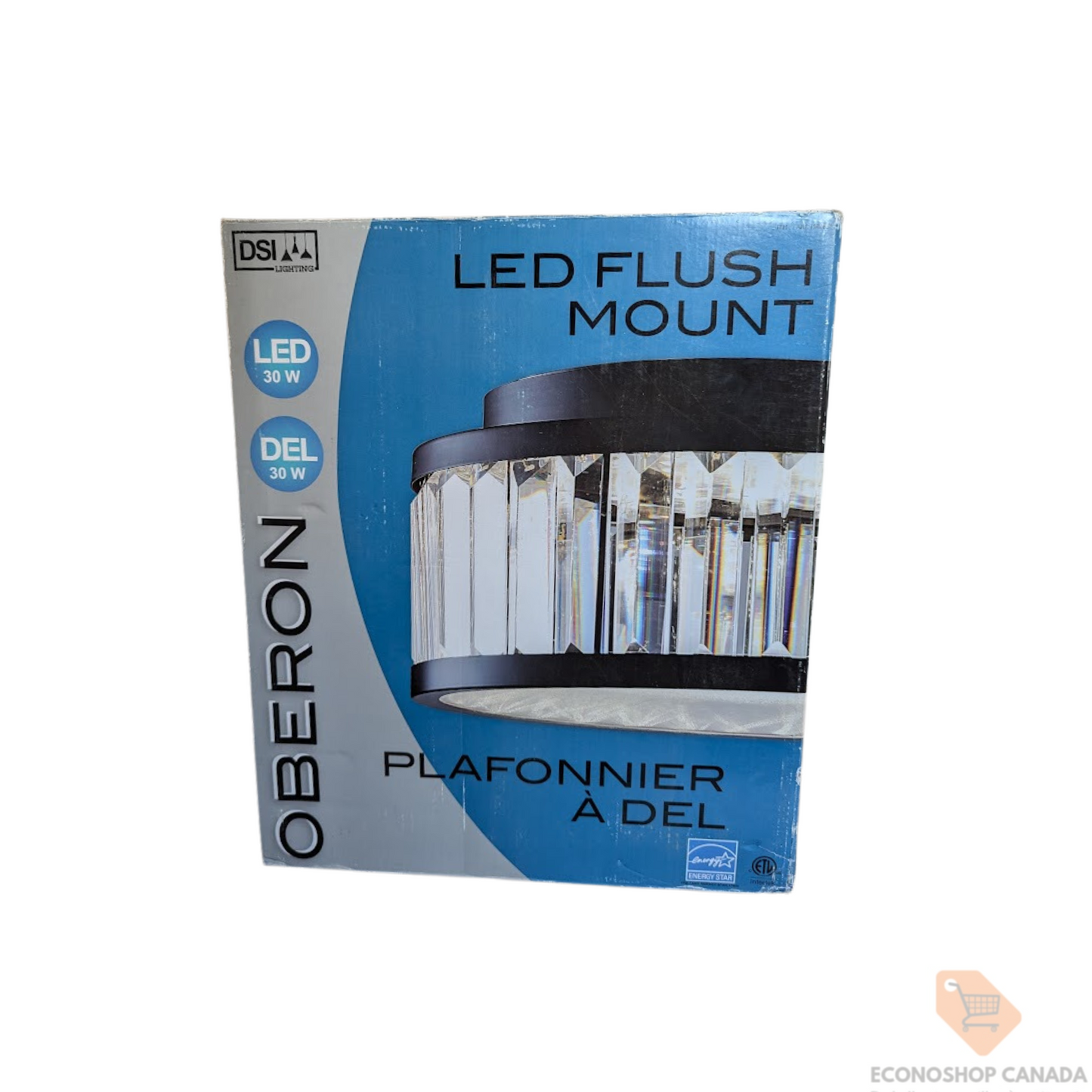 DESIGN SOLUTIONS OBERON LED FLUSHMOUNT 30W